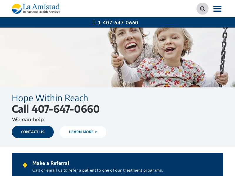 LaAmistad Behavioral Health Services