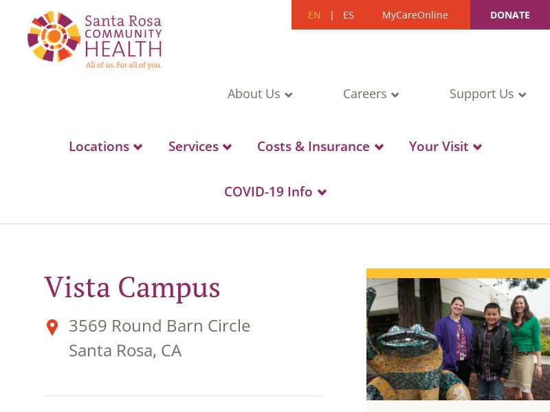 Santa Rosa Community Health - Vista Campus.
