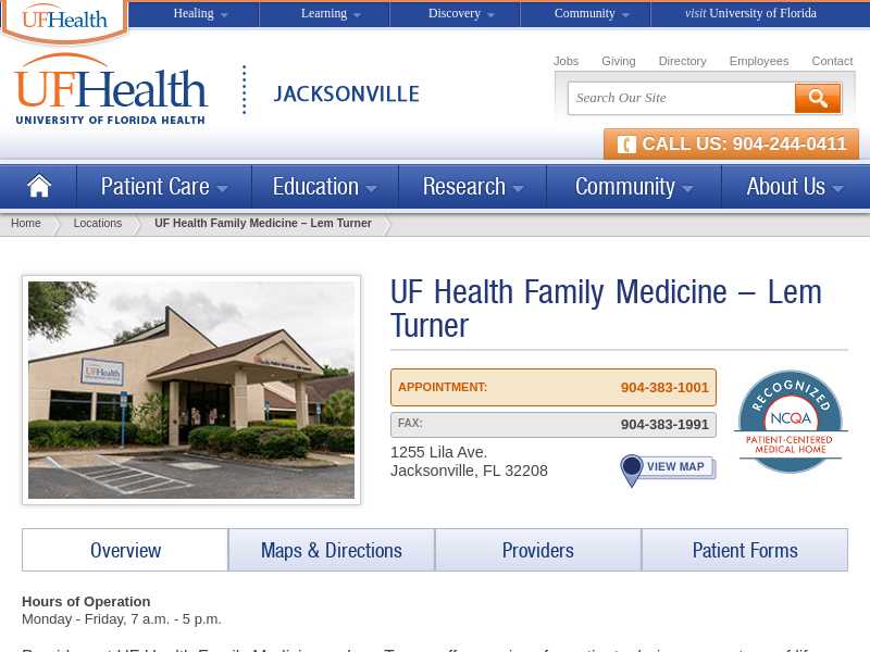 UF Health Family Medicine - Lem Turner