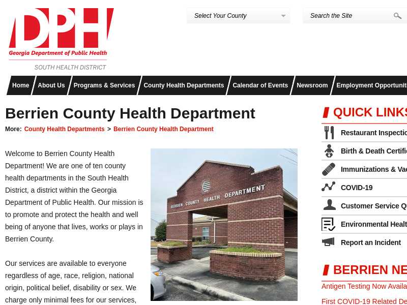 Berrien County Health Department